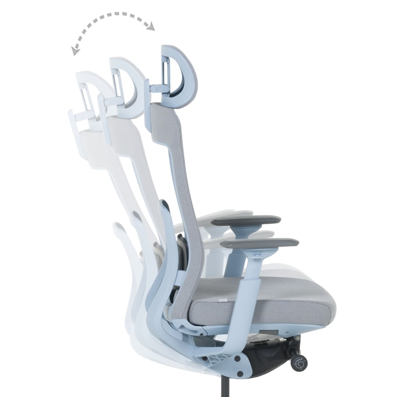 Ергономичен офис стол Carmen Ermelo син